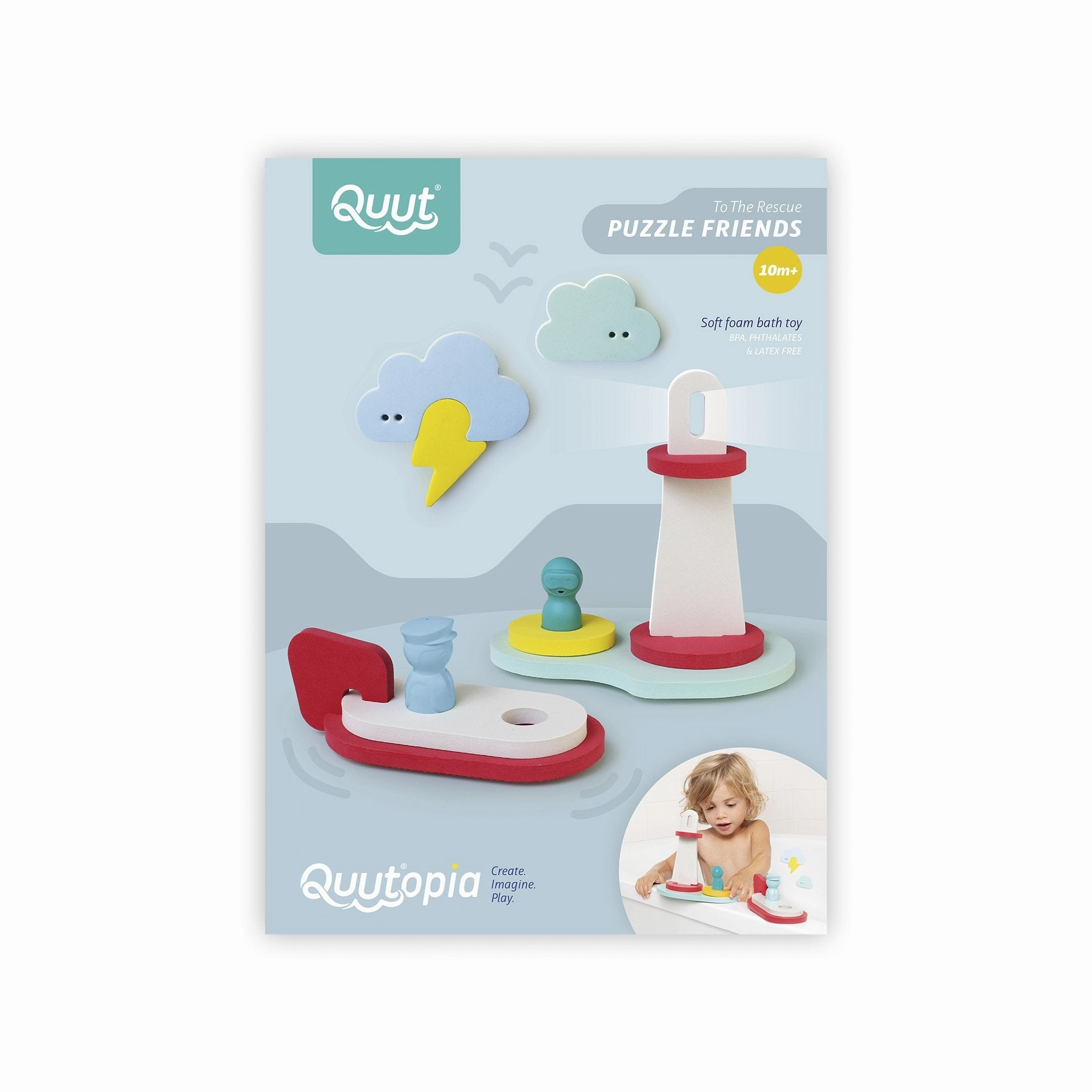 Quut Quutopia To the Rescue 3D Bath Puzzle