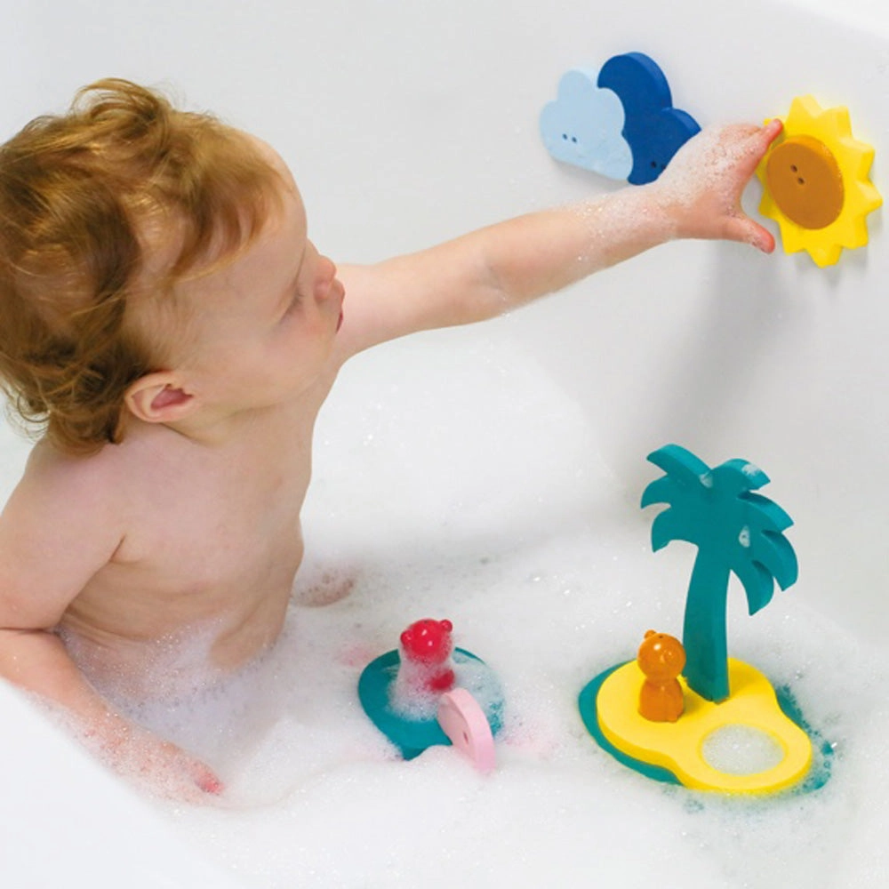 Quut Quutopia Treasure Island 3D Bath Puzzle