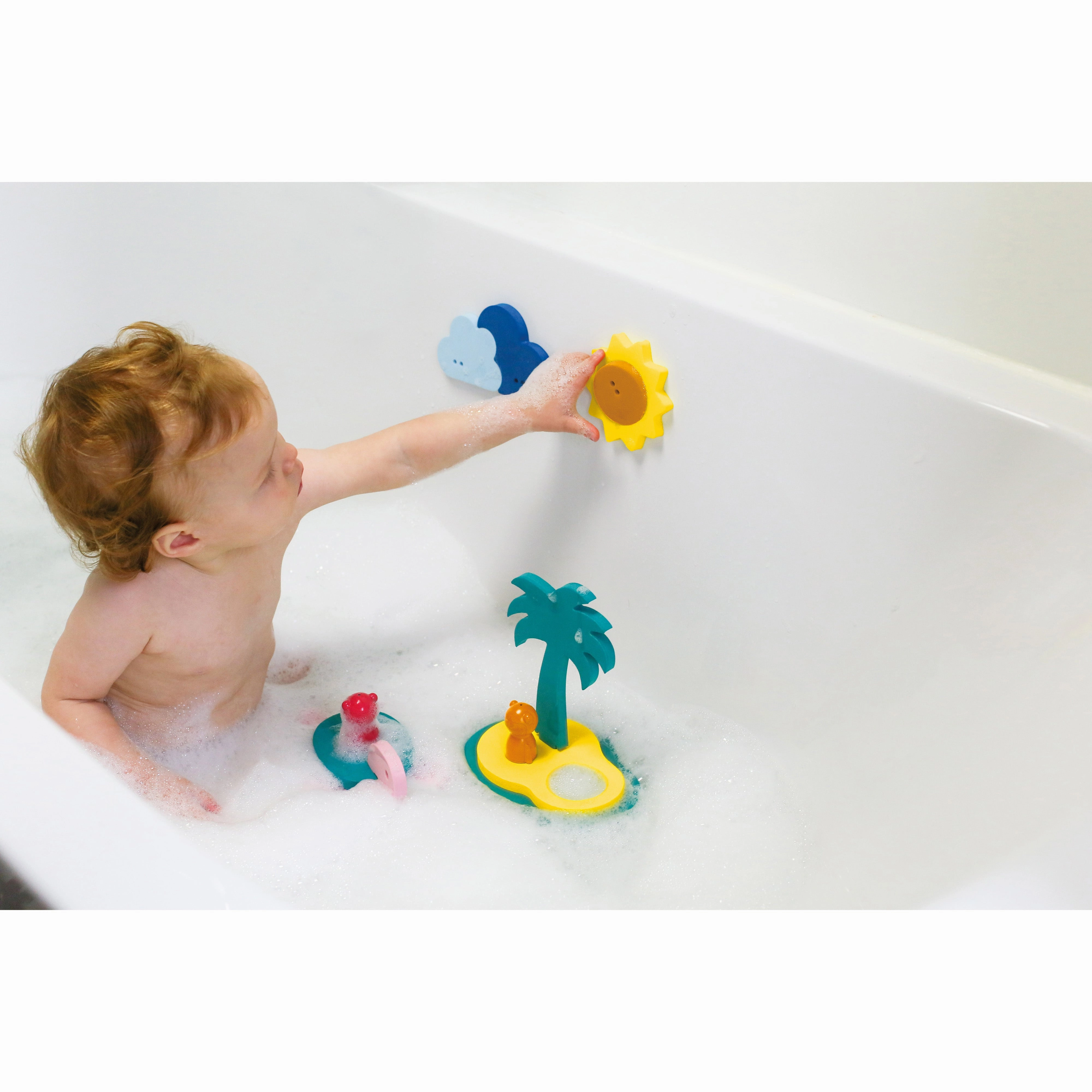 Quut Quutopia Treasure Island 3D Bath Puzzle