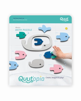Quut Quutopia Whale Bath Puzzle
