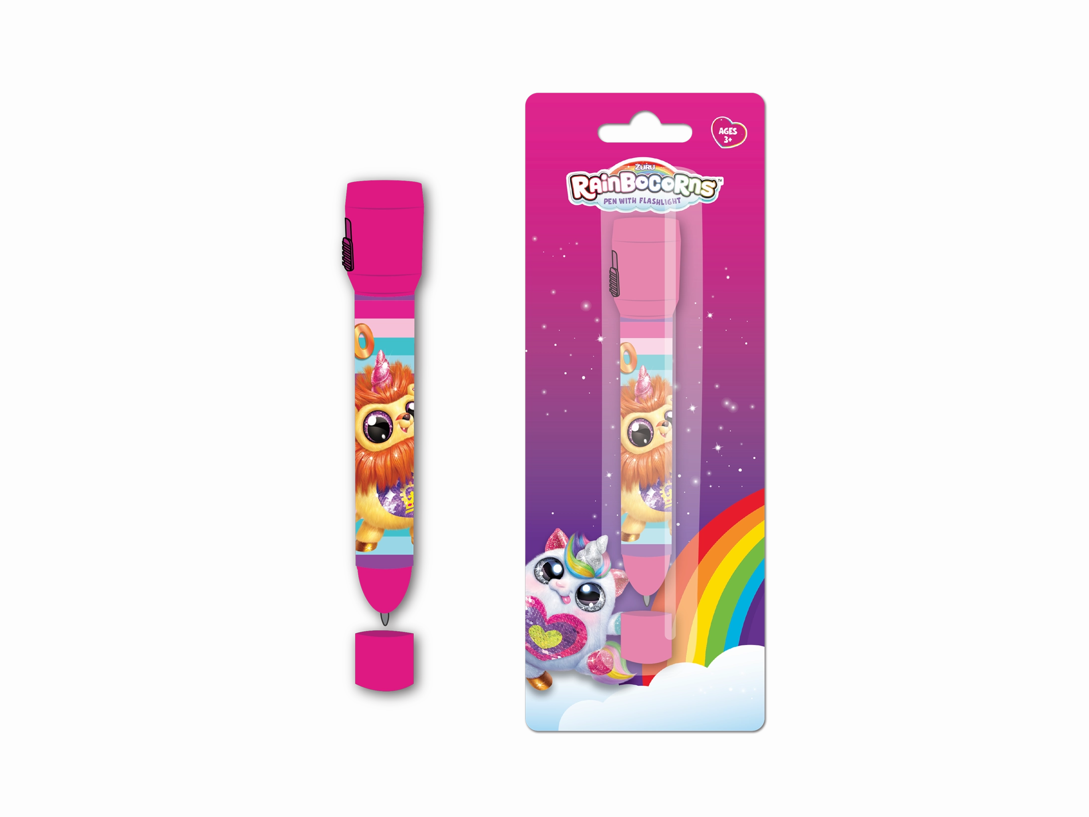 Rainbocorns - Pen With Flashlight