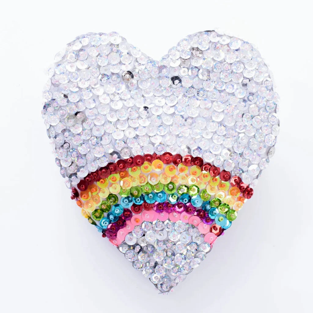Rainbow Love Sequin Bag
