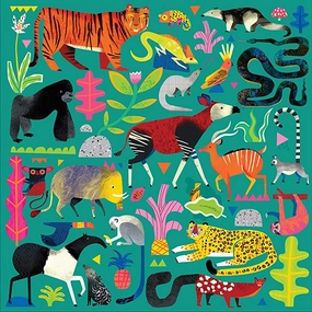Rainforest Animals 500 piece puzzle