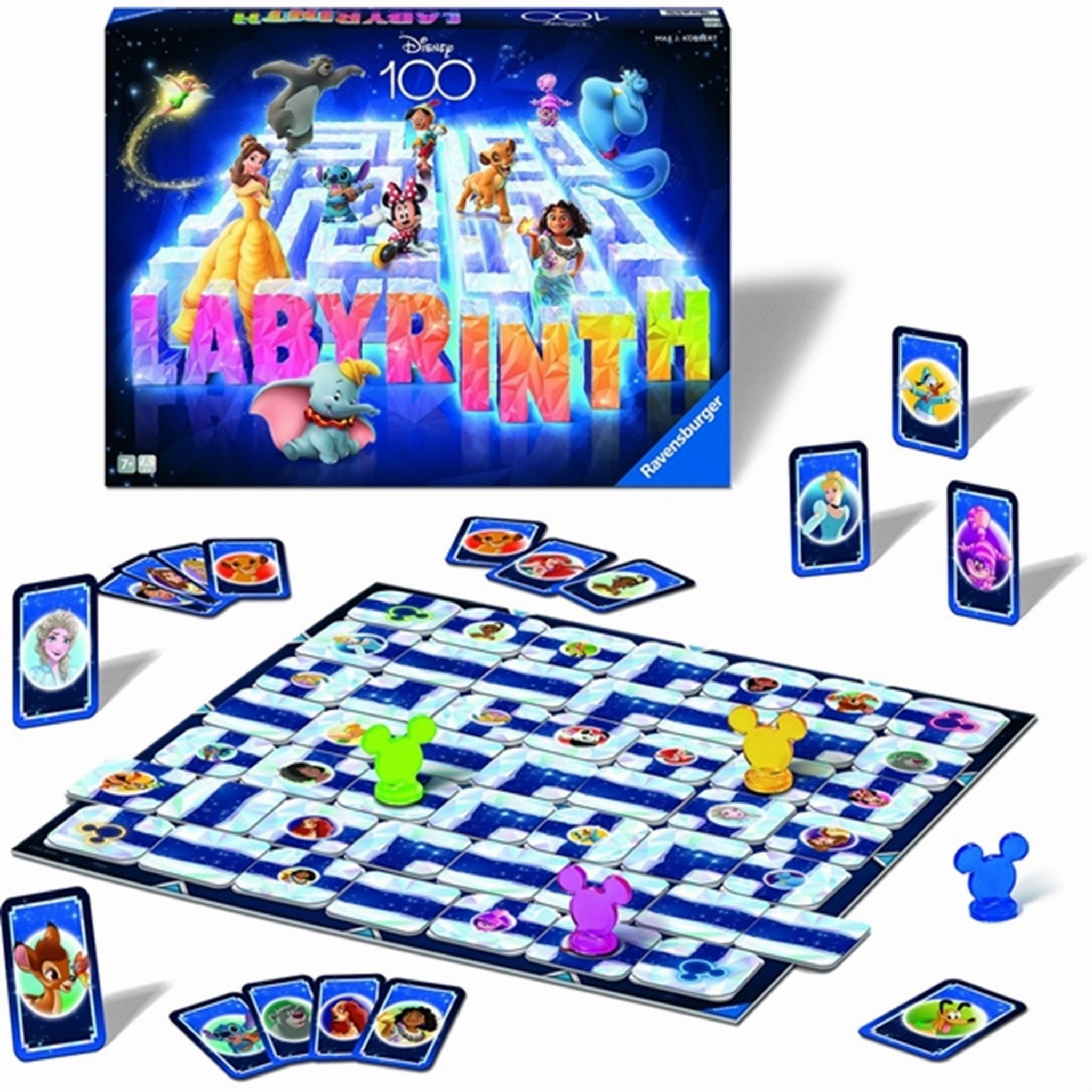 Ravensburger Disney Labyrint 100th Anniversary Brtspil