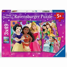 Ravensburger Disney Princess 3x49p