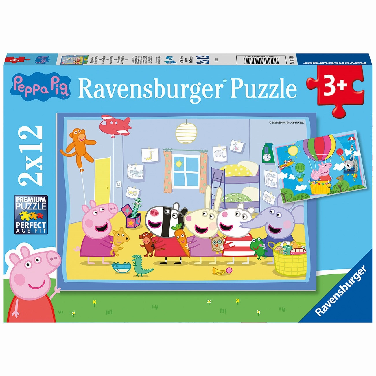 Ravensburger Peppas' Adventure 2x12p