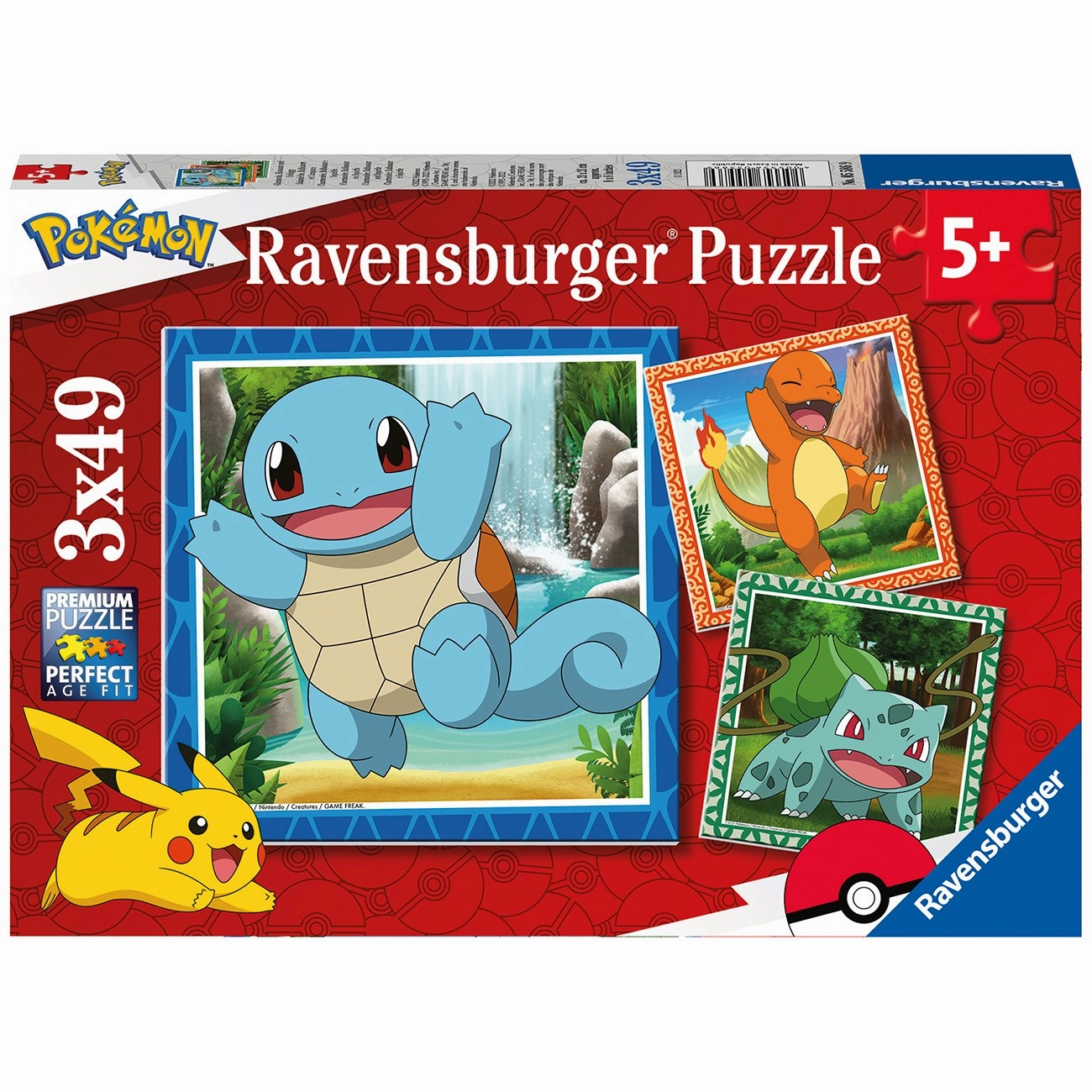 Ravensburger Pokmon 3x49p