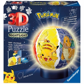 Ravensburger Pokmon Night Light 3D Ball 72p