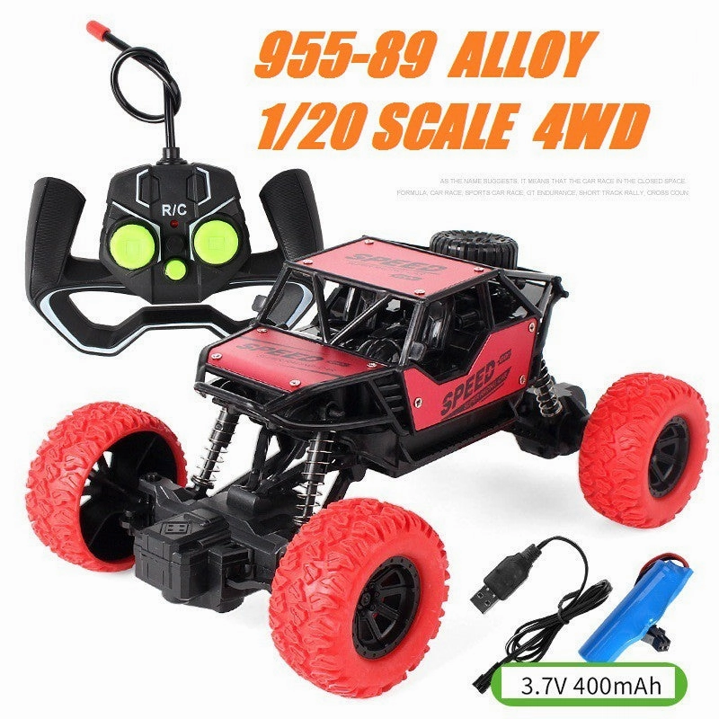 RC Rapid Off Road Tractor With Remote Control And Accessory