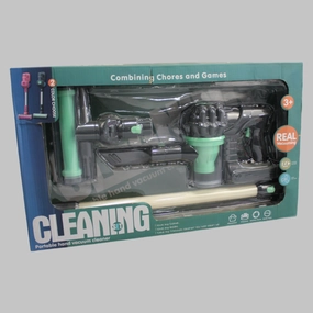 Real Working Toy Vacuum Cleaning Set