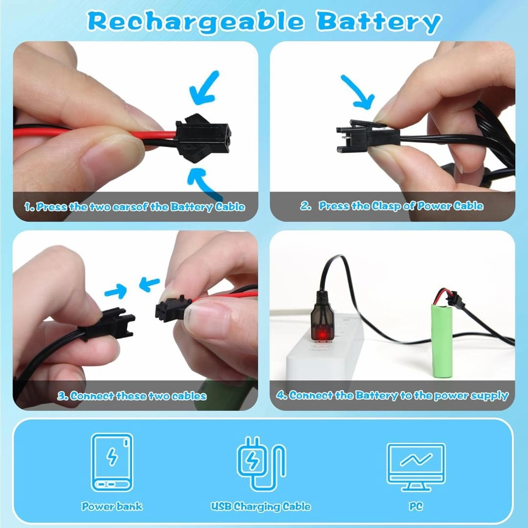 Rechargeable Bubble Gun for Kids,10000  Bubbles Per Minute