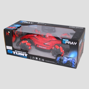 Remote Control Car with Lights & Spray (Red)