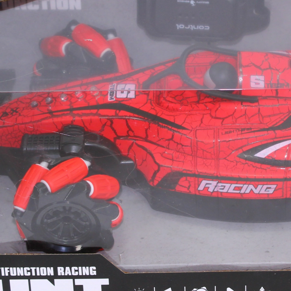 Remote Control Car with Lights & Spray (Red)