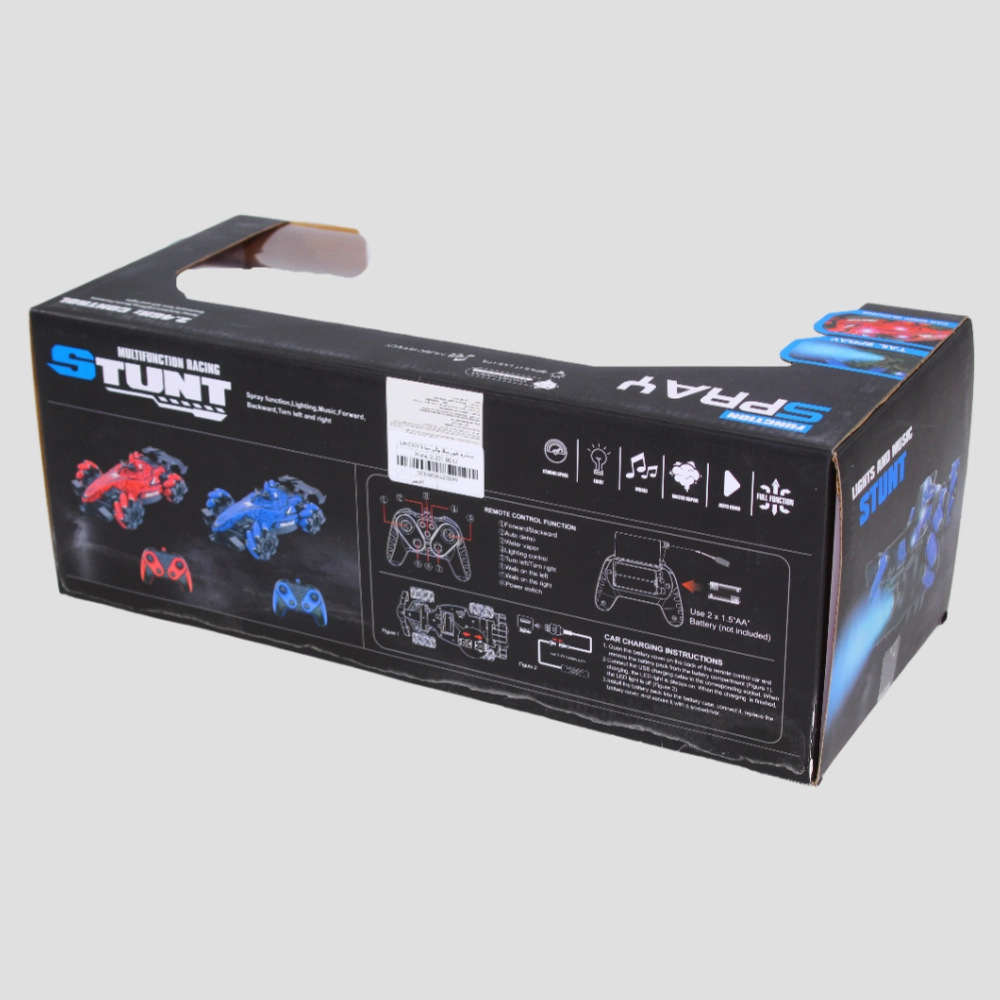 Remote Control Car with Lights & Spray (Red)