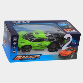 Remote Control Drift Car with Smoke Spray  Green