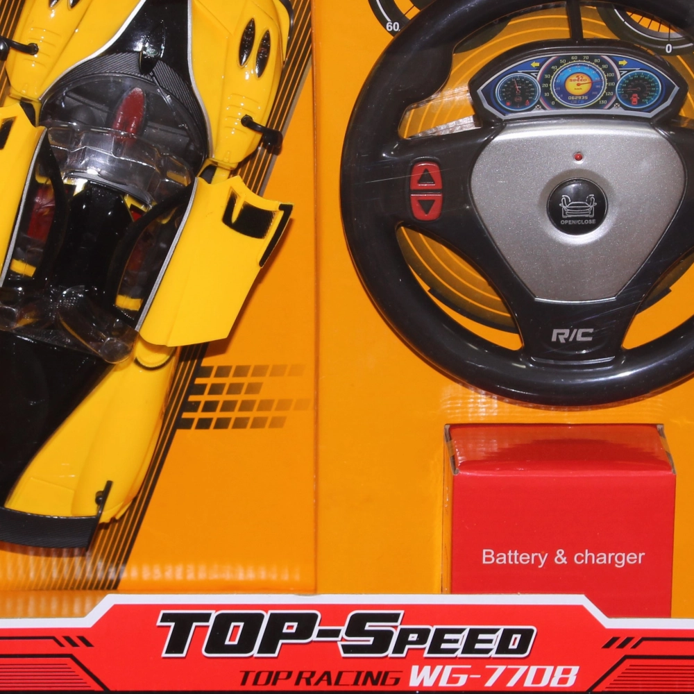 Remote Control Famous Car - Yellow