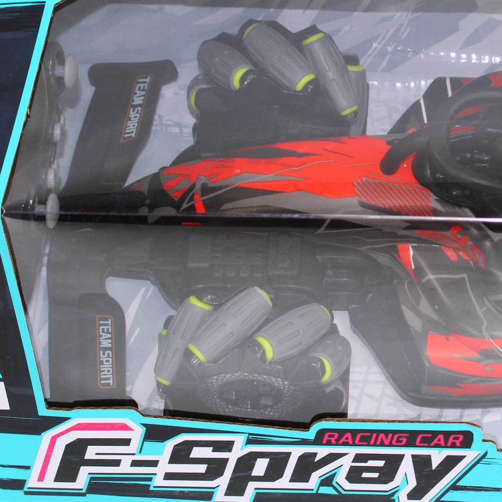 Remote Control Formula 1 Car with Smoke  Red