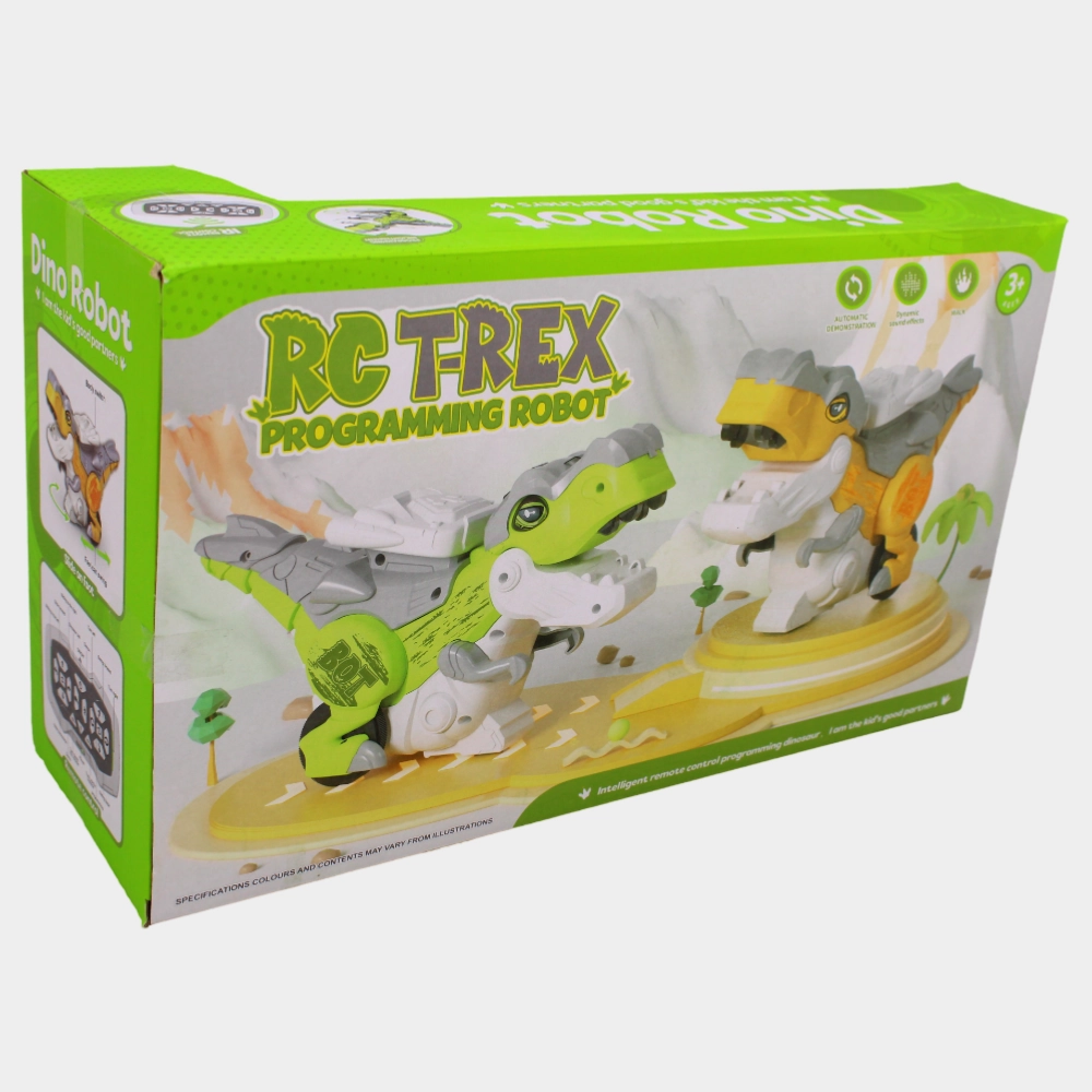 Remote Control T-Rex  Programmable Dino Robot for Endless Fun