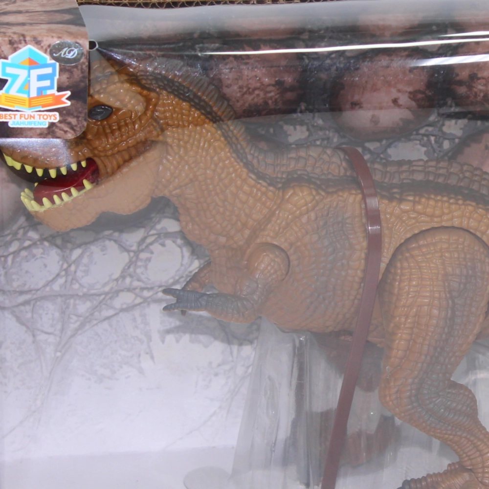 Remote Controlled Tyrannosaurus Rex Dinosaur Toy  Brown
