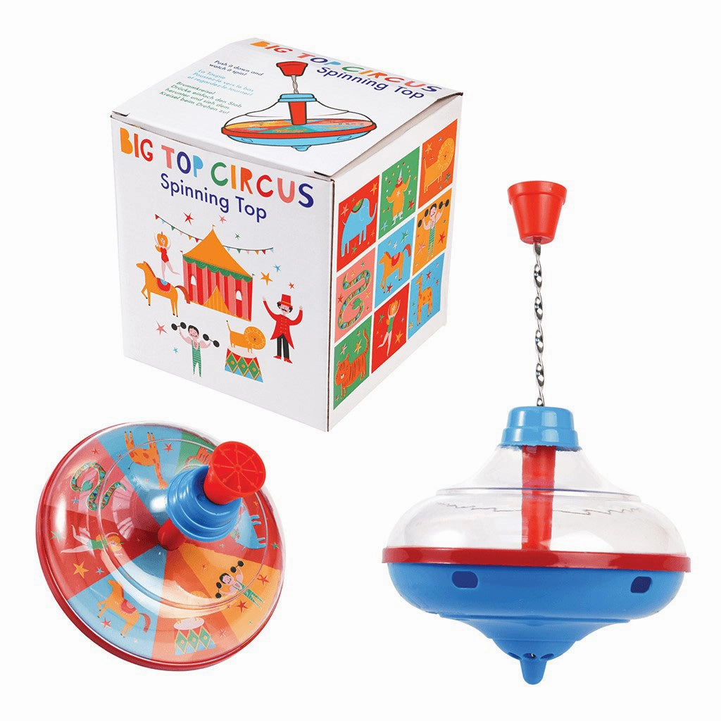 Rex Big Top Circus Spinning Top