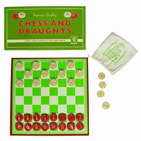 Rex Chess and Draughts Board Game