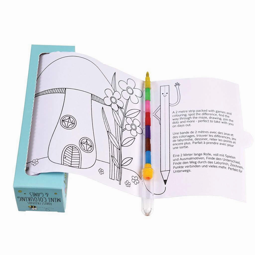Rex Forest Friends Mini Colouring and Games