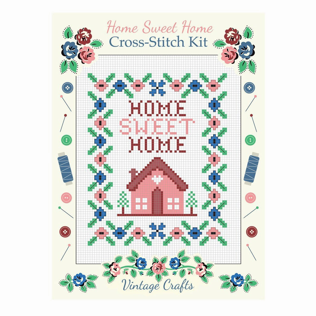 Rex Home Sweet Home Cross Stitch Kit