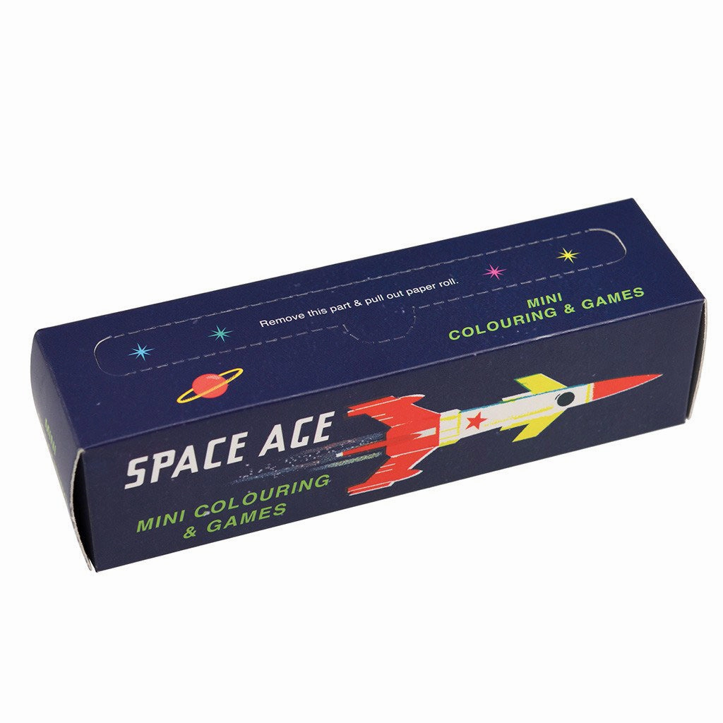Rex Space Age Mini Colouring and Games