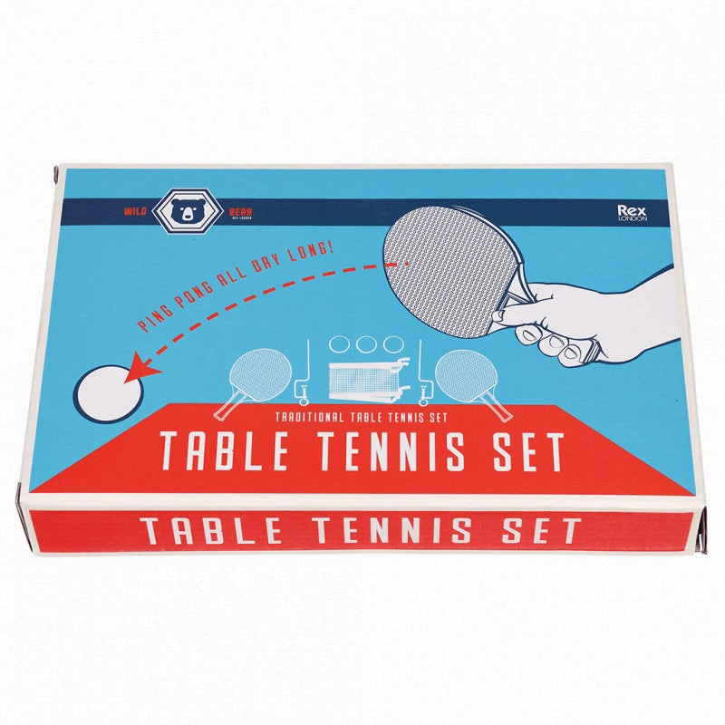 Rex Table Tennis Set - Wild Bear