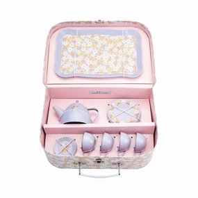 RJB Stone Blue Daisy Kid's Tea Set