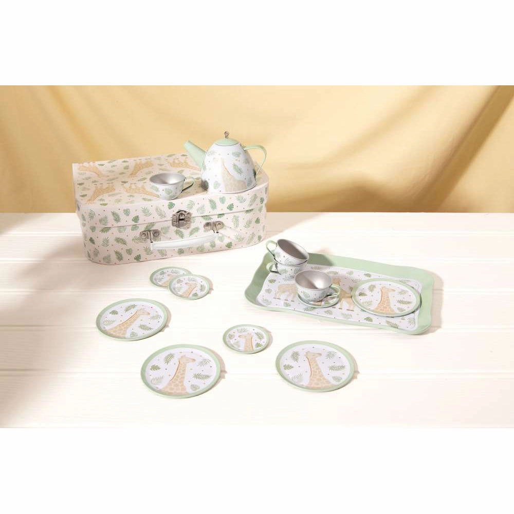 RJB Stone Desert Dino Kids' Tea for Two Set