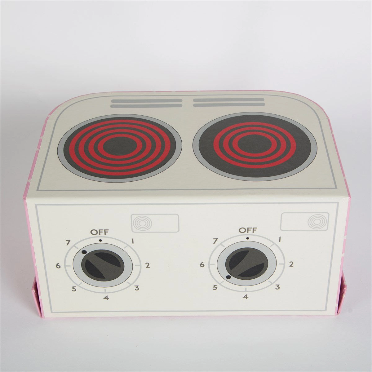 RJB Stone Kids Kitchen Cooking Box Set-Pink Polka Dot