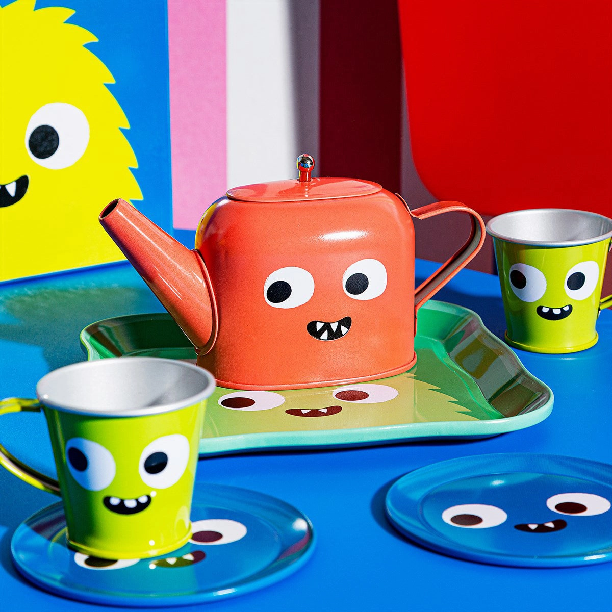 RJB Stone Monster Kids' Tea for Two Set