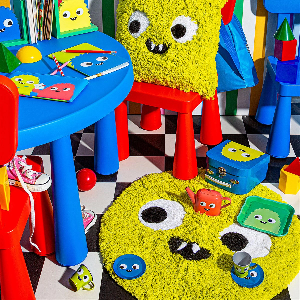 RJB Stone Monster Kids' Tea for Two Set