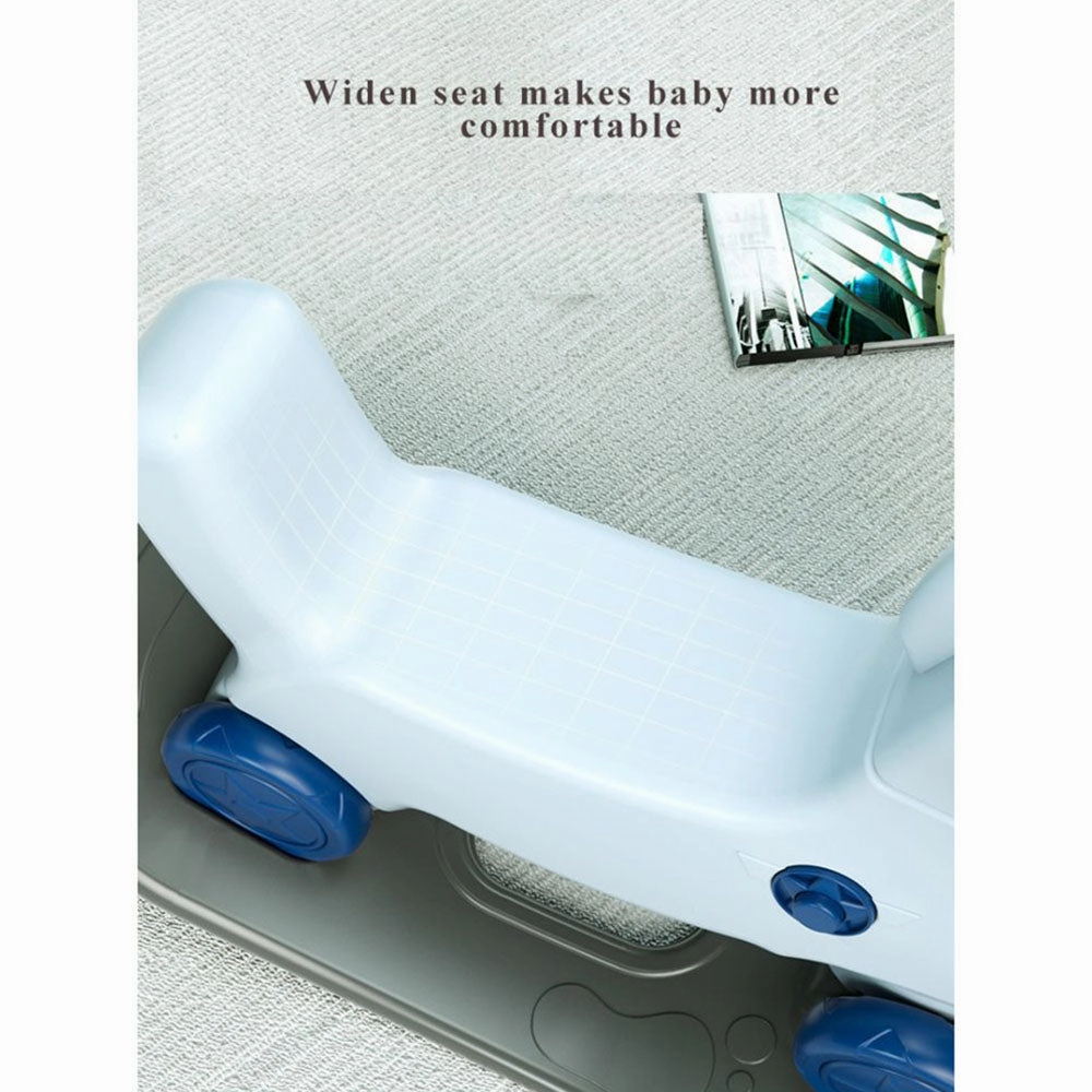 Rocking Multifunctional Horse For Kids, My Baby Pony 2-in-1 Rocking Horse Walker Toy - (Multicolour)