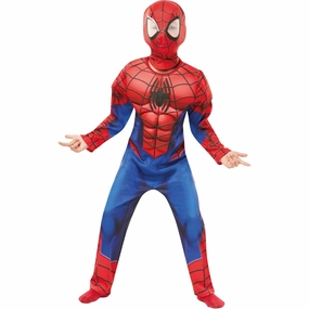 Rubies Marvel Spiderman Deluxe Kostume m. Maske
