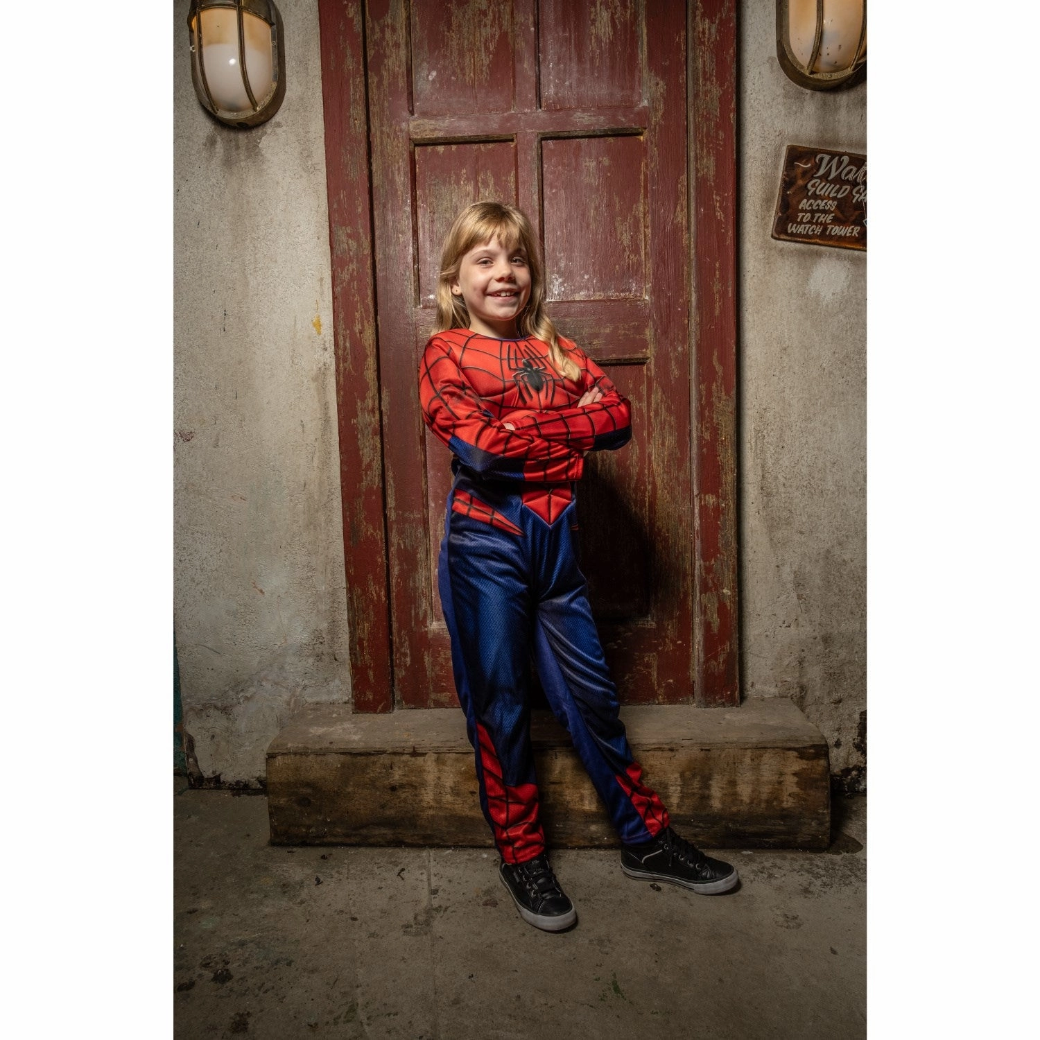 Rubies Marvel Spiderman Deluxe Kostume m. Maske