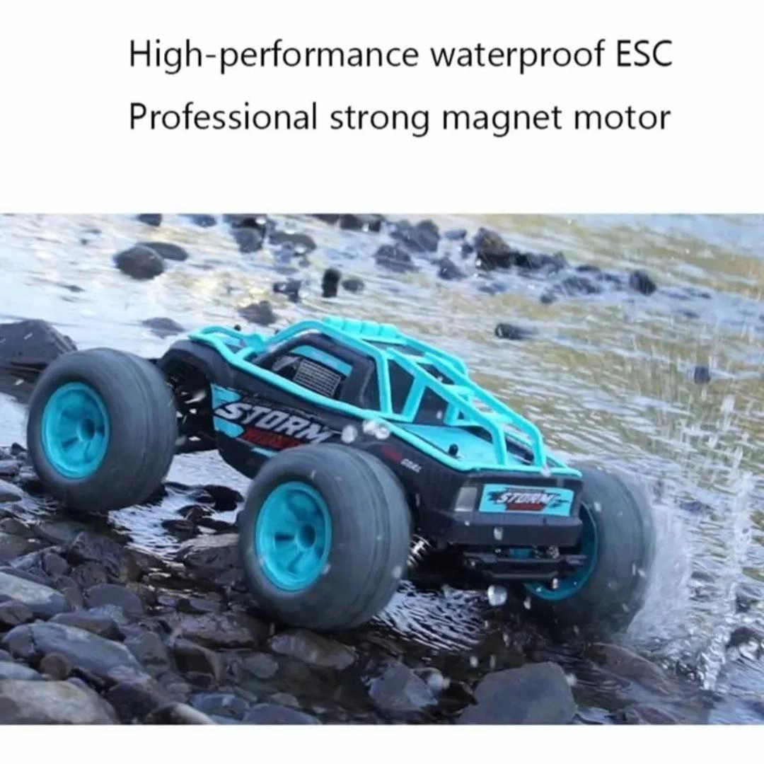 Sam Toys - 4wd Off Road Rc Car Vehicle Models High Speed RC Car Hobby Line - Assorted