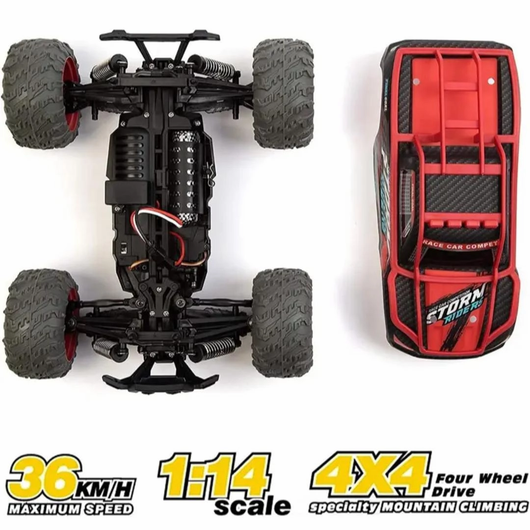 Sam Toys - 4wd Off Road Rc Car Vehicle Models High Speed RC Car Hobby Line - Assorted