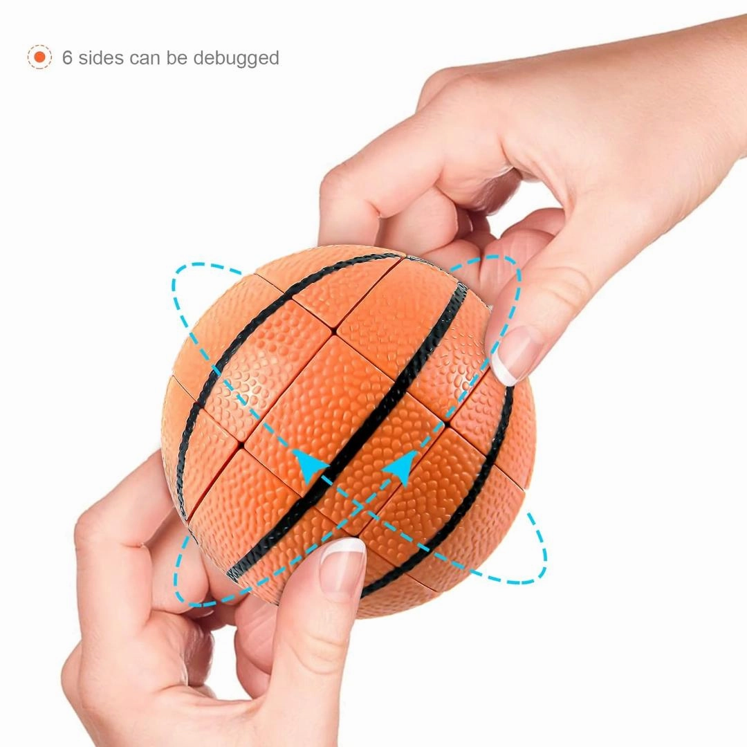 Sam Toys - Basketball Magic Cube Puzzle Creative Learning - Multi colours