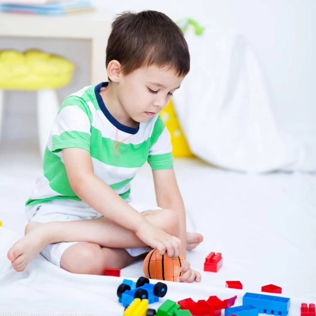 Sam Toys - Basketball Magic Cube Puzzle Creative Learning - Multi colours