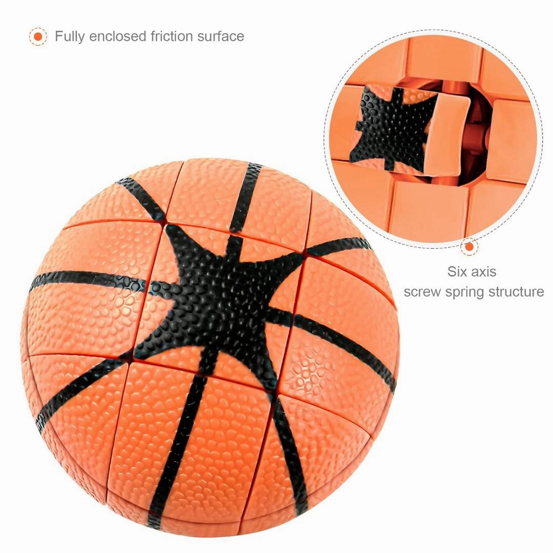 Sam Toys - Basketball Magic Cube Puzzle Creative Learning - Multi colours