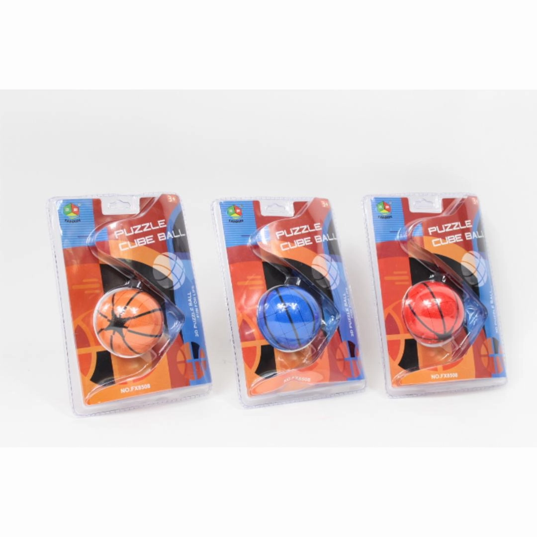 Sam Toys - Basketball Magic Cube Puzzle Creative Learning - Multi colours