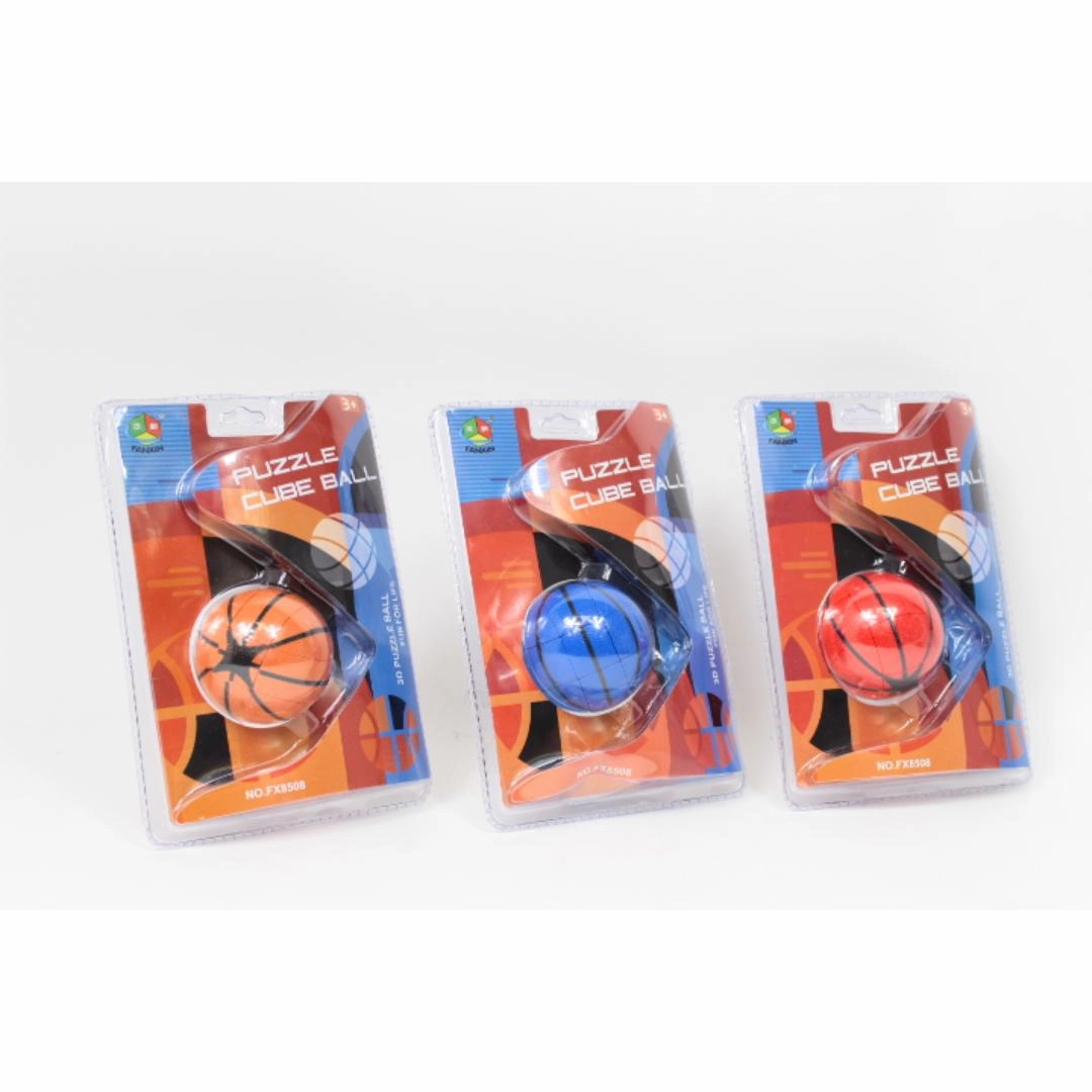 Sam Toys - Basketball Magic Cube Puzzle Creative Learning - Multi colours