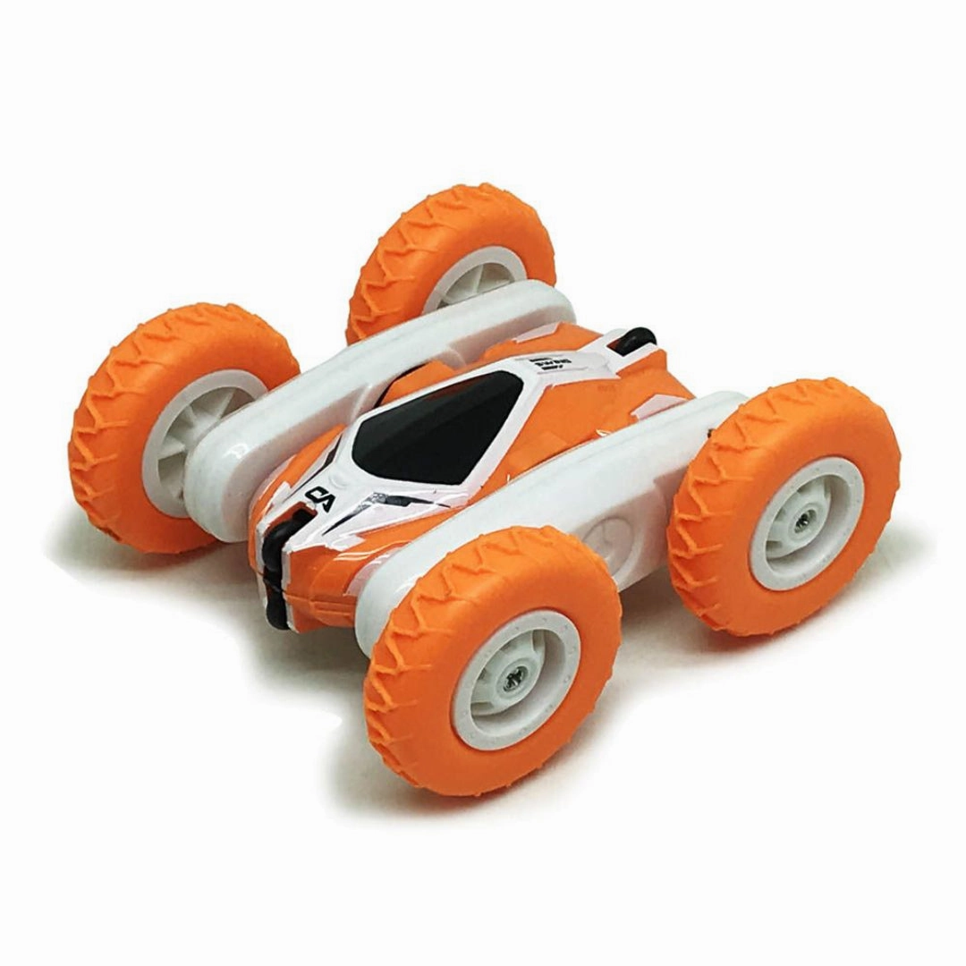Sam Toys - Mini Rc Cool Virtuosity 360 Stunt 2 4 Ghz Car Swing Orange