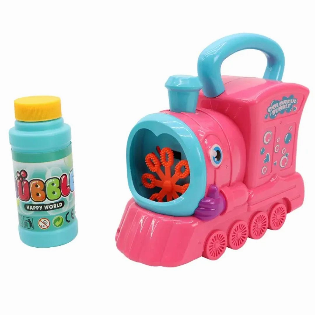 Sam Toys Bubbles Manual Fun Train Bubble Machine For Kids