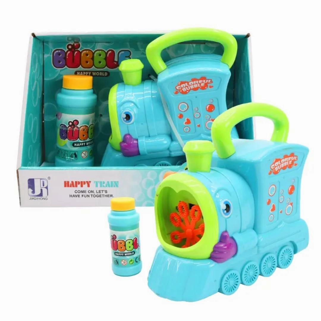 Sam Toys Bubbles Manual Fun Train Bubble Machine For Kids