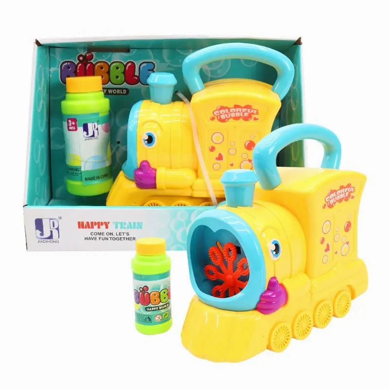 Sam Toys Bubbles Manual Fun Train Bubble Machine For Kids