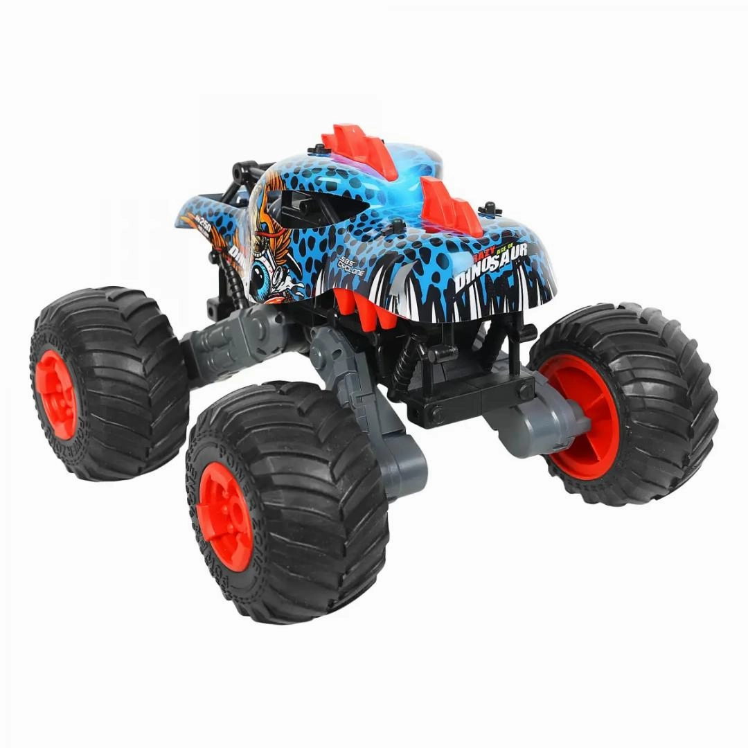 Sam Toys Crazon High Speed Dino Monster Racing Remote Control Car - Red Car, Toys