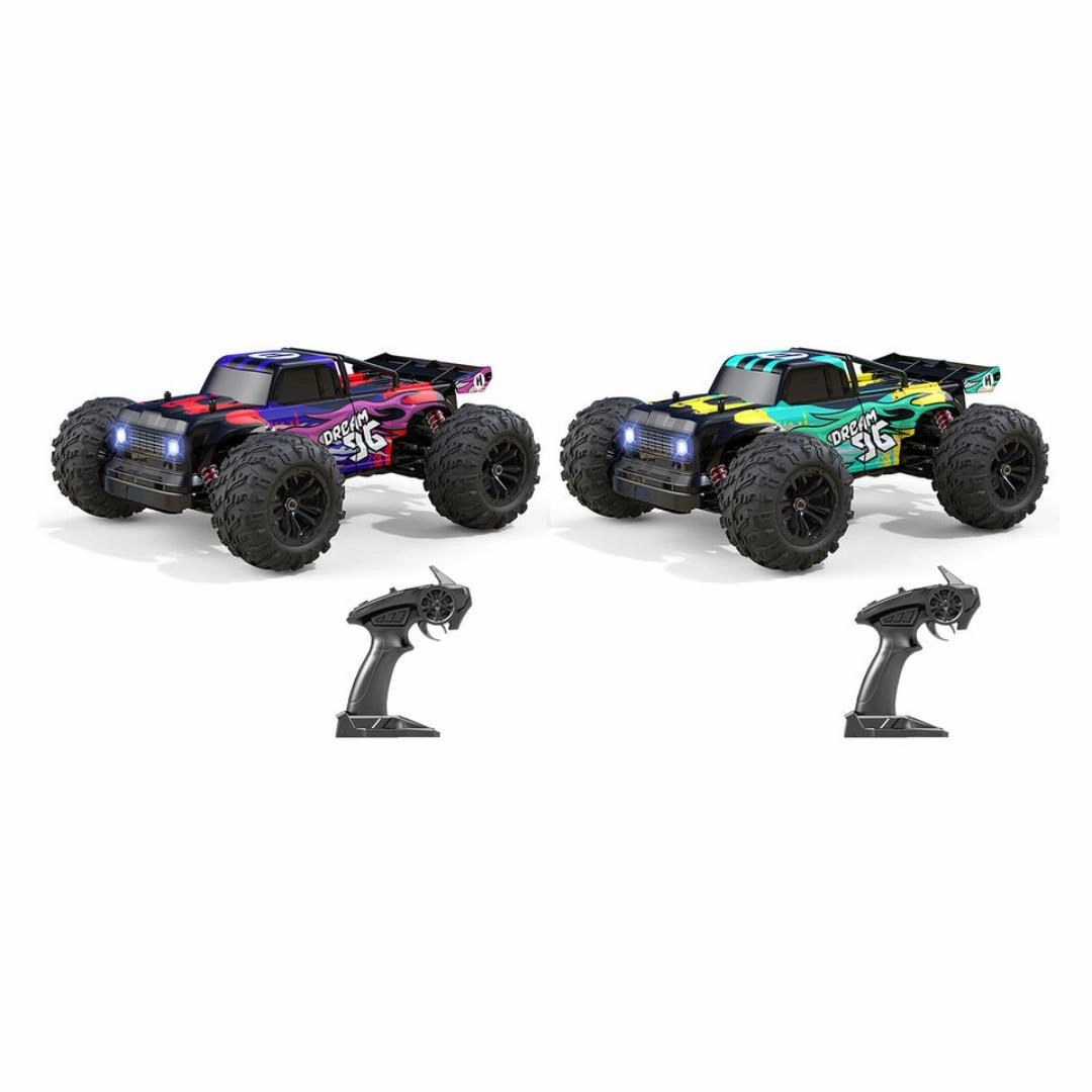 Sam Toys- Electric All Terrain Vehicle High Speed RC 1:16 Car Hobby Line Assorted Multicolour